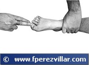 Tratamiento seo dedo pulgar pie derecho - Reiki.